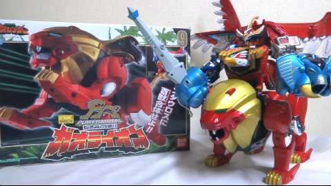 【百兽战队】【百獣戦隊】ガオォ!!吼えろ!!百獣合体 DXカ_オケンタウロス ヲタファの戦隊レビ
